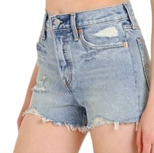 Levi's Wedgie Button Fly Shorts..Size 28